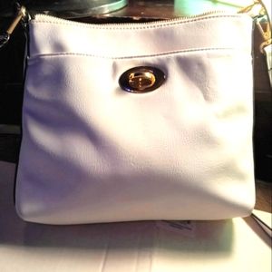 Cross body leather purse